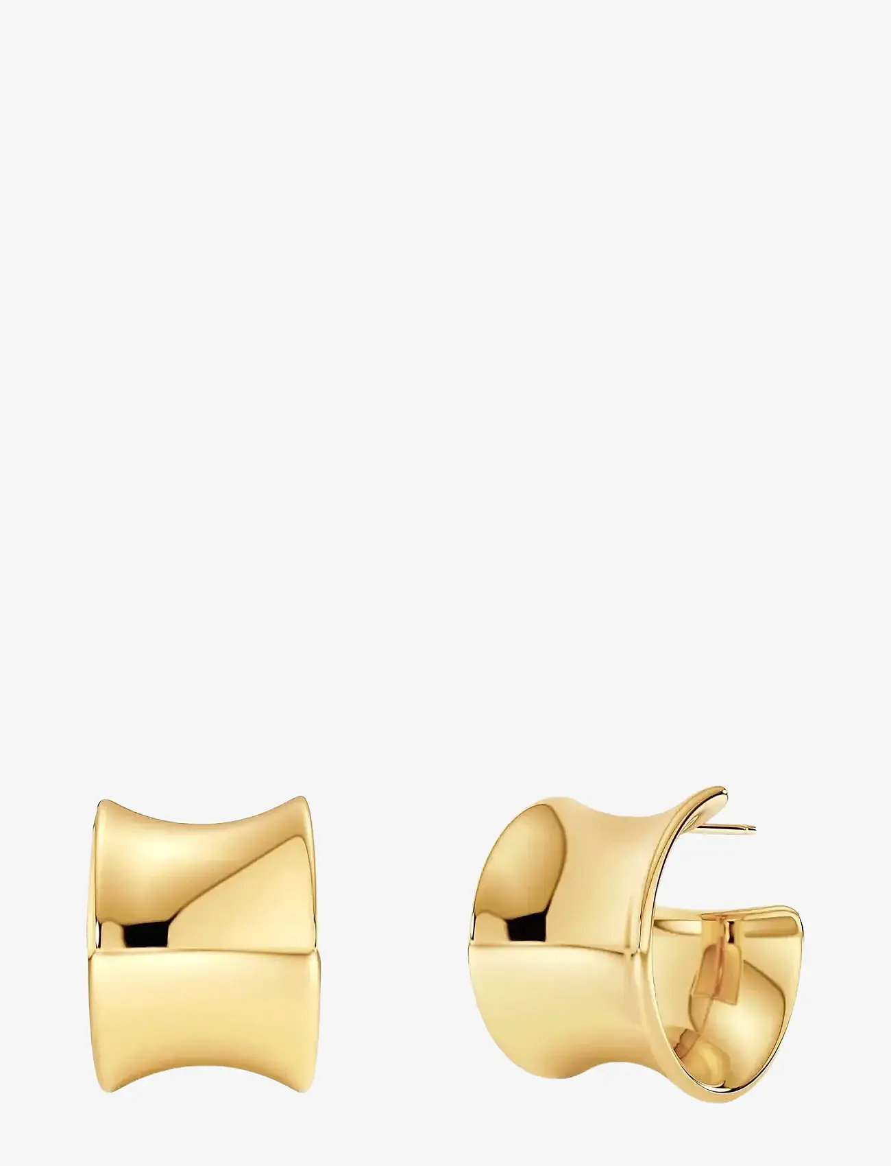 Edblad - Cane Hoops S Gold - creoler & hoops - gold - 1