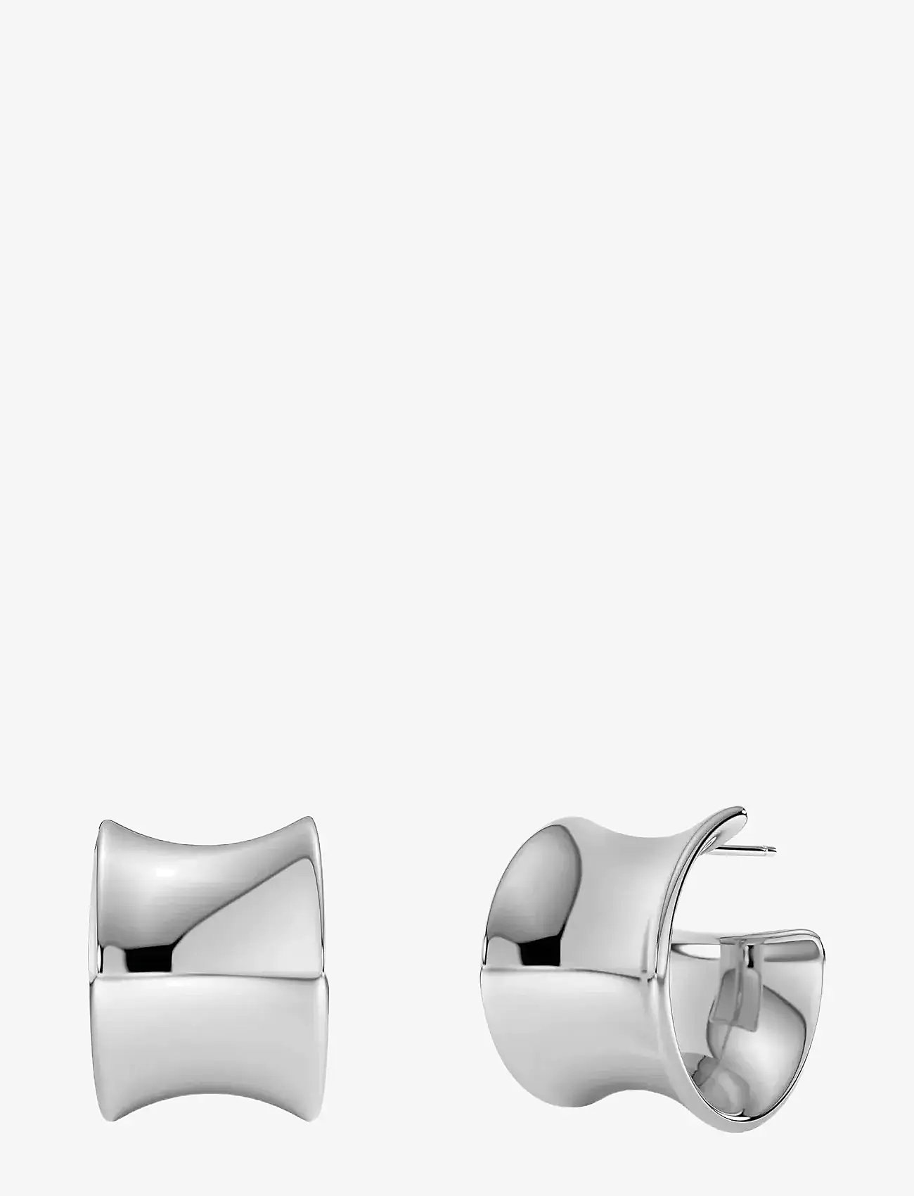 Edblad - Cane Hoops S Steel - kreolen - silver - 1