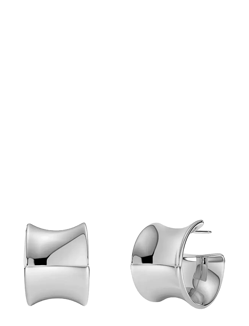 Edblad - Cane Hoops S Steel - kreolen - silver - 1