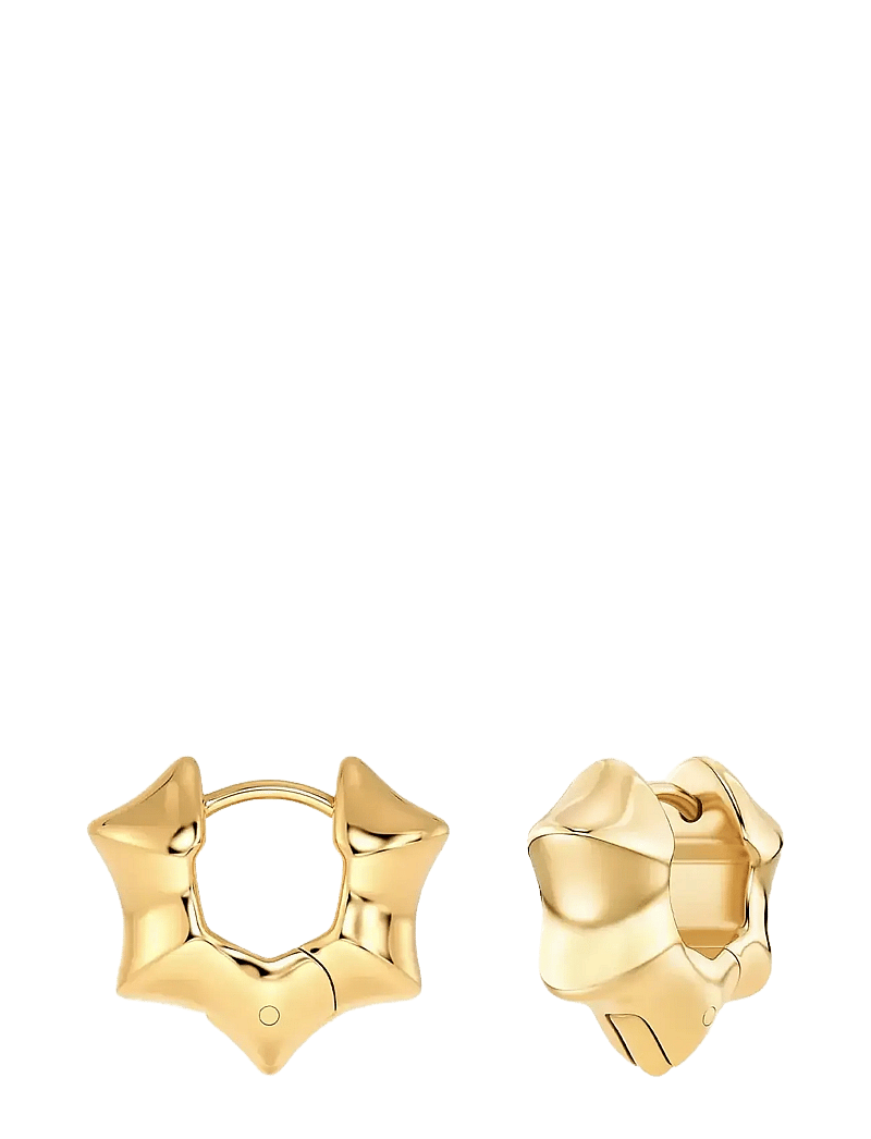 Edblad - Cane Hoops Multi S Gold - creoler & hoops - gold - 1