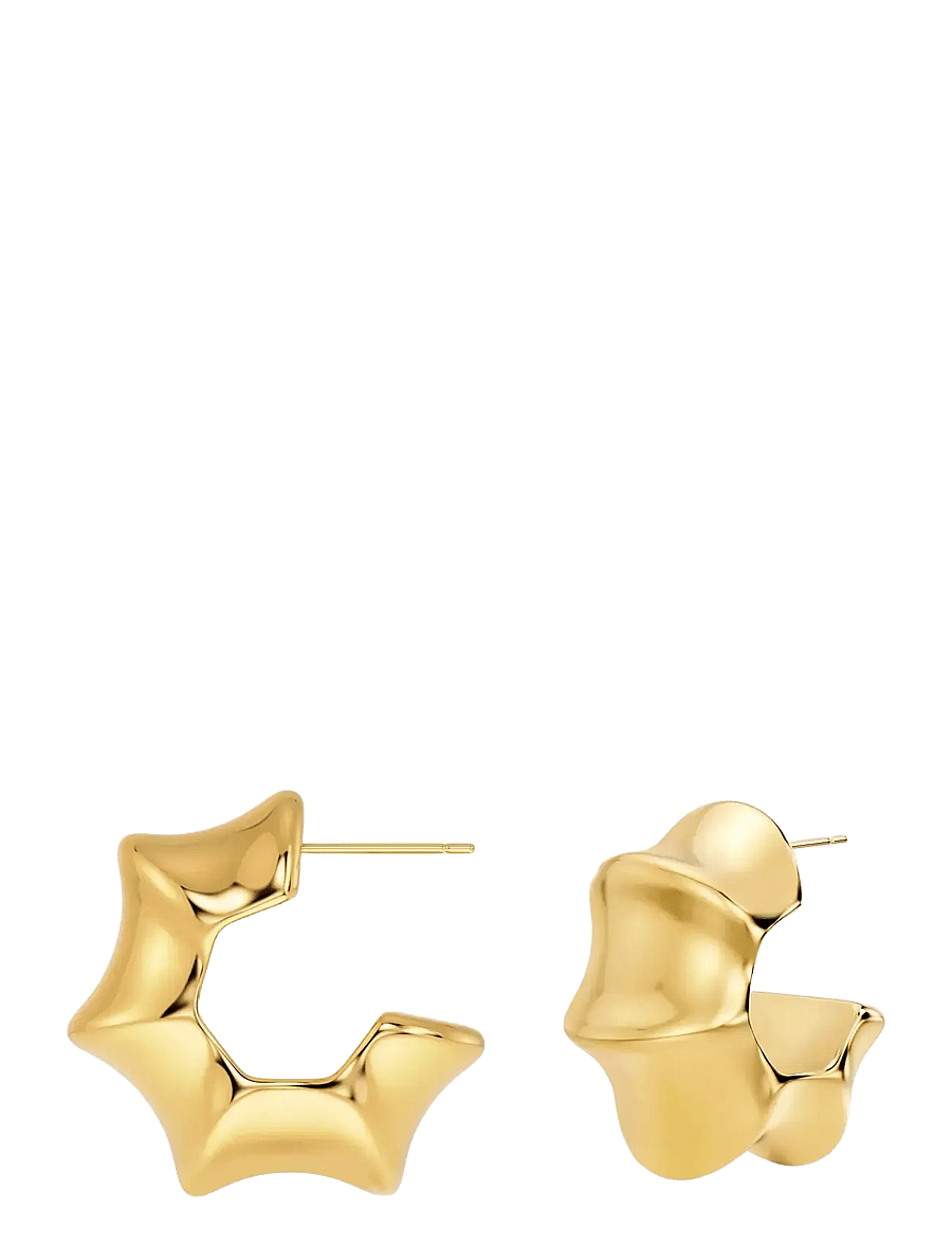 Edblad - Cane Hoops Multi L Gold - kreolen - gold - 1