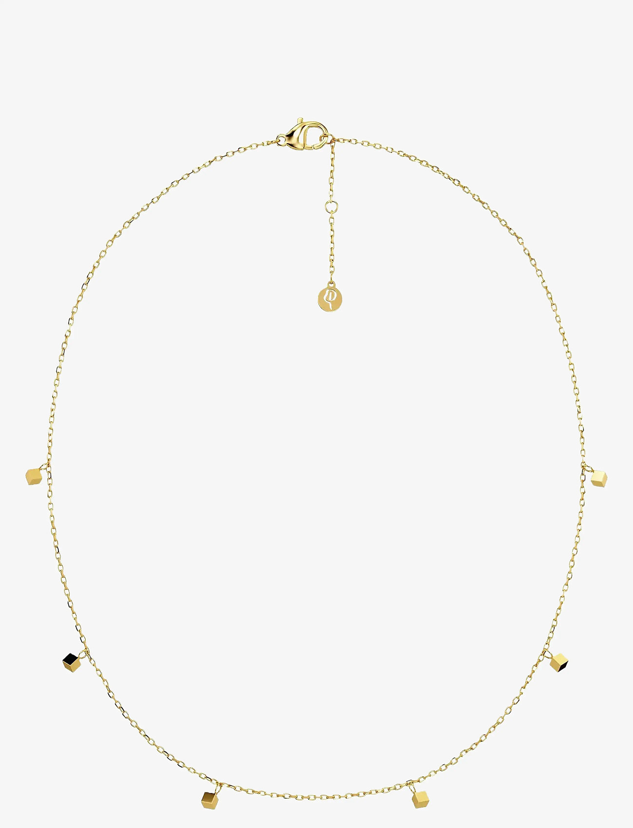 Edblad - Dice Necklace Gold - gold - 1