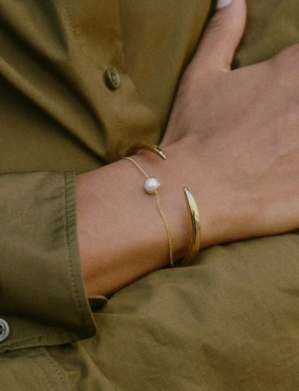 Edblad - Gabrielle Bracelet Gold - käeketid - gold - 0