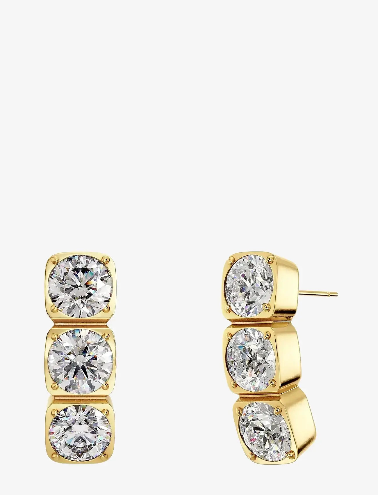 Edblad - Gemma Studs Triple Gold - gold - 1