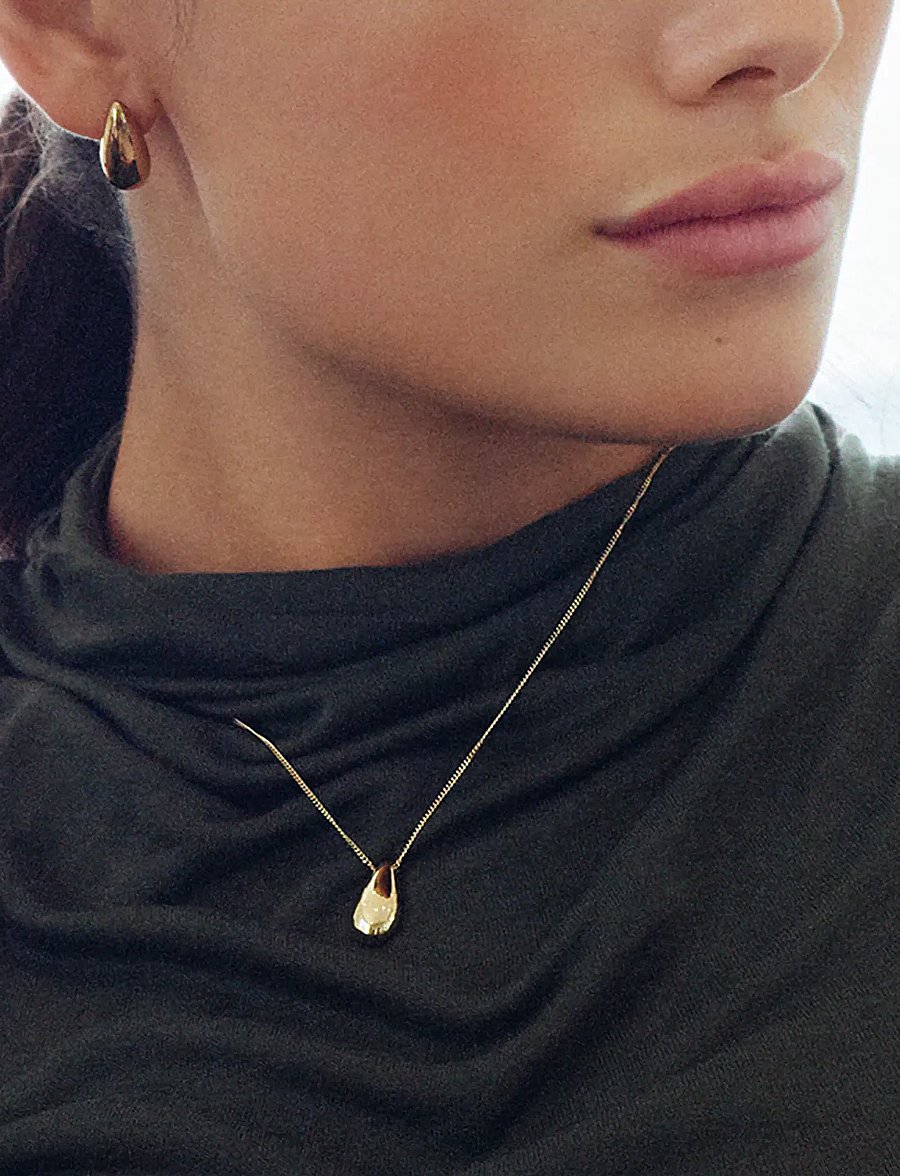 Edblad - Harmony Necklace Gold - ketten mit anhänger - gold - 0