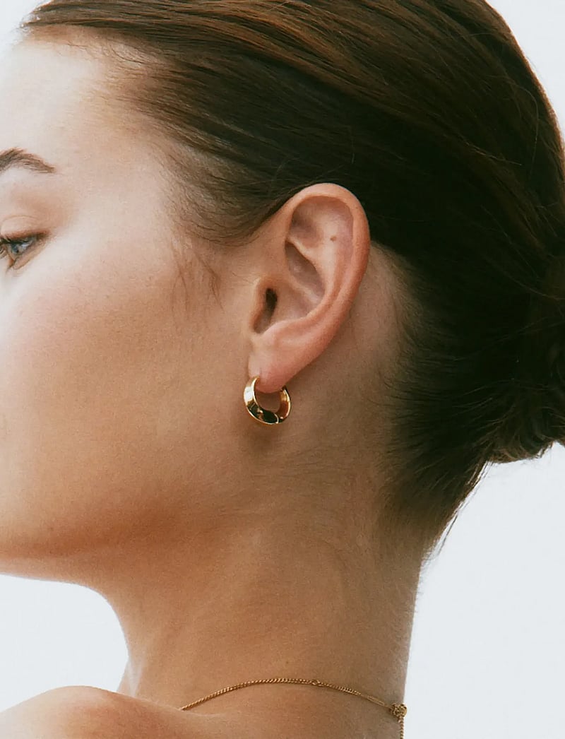 Edblad - Helix Hoops S Gold - gold - 0