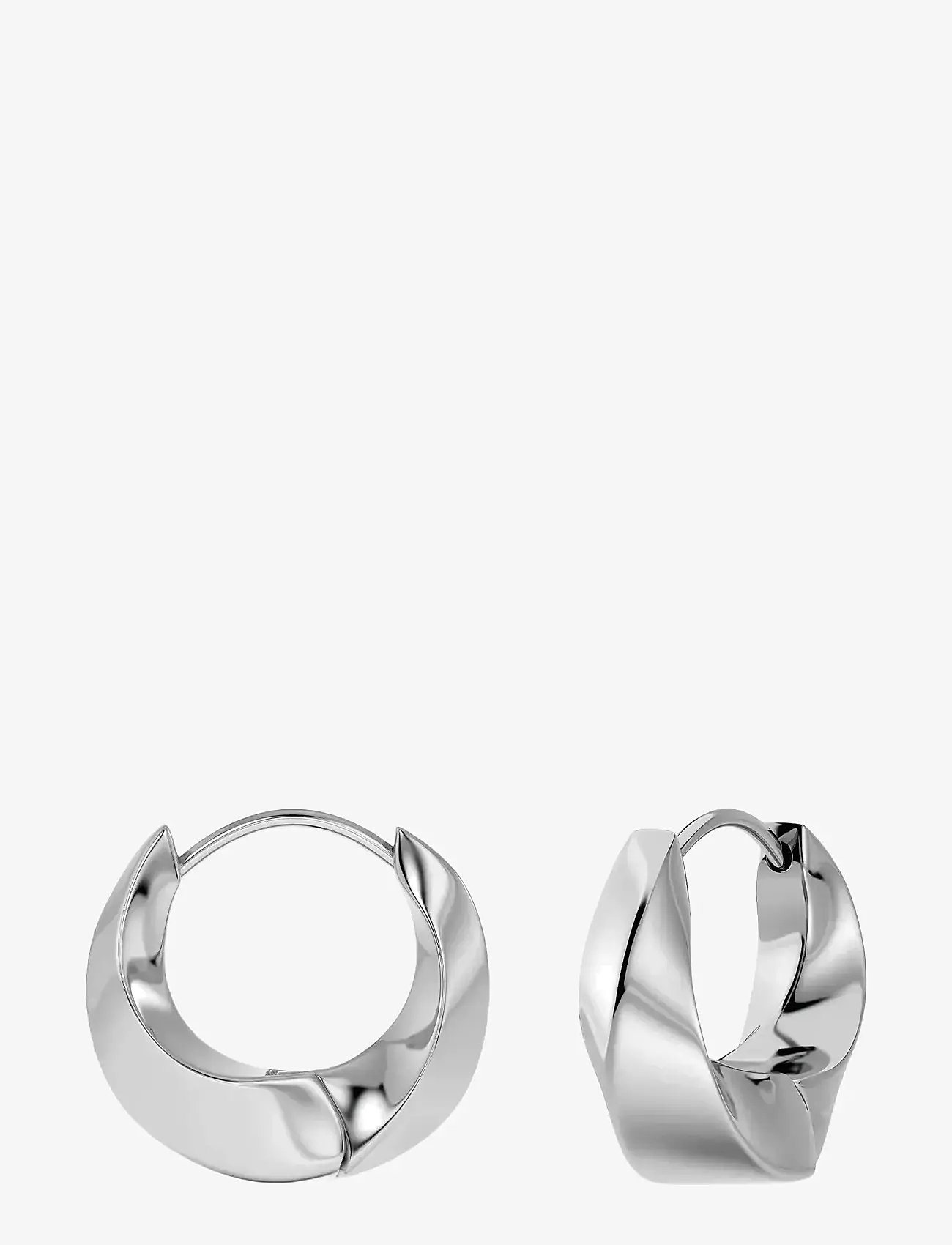Edblad - Helix Hoops S Steel - hoops - silver - 1