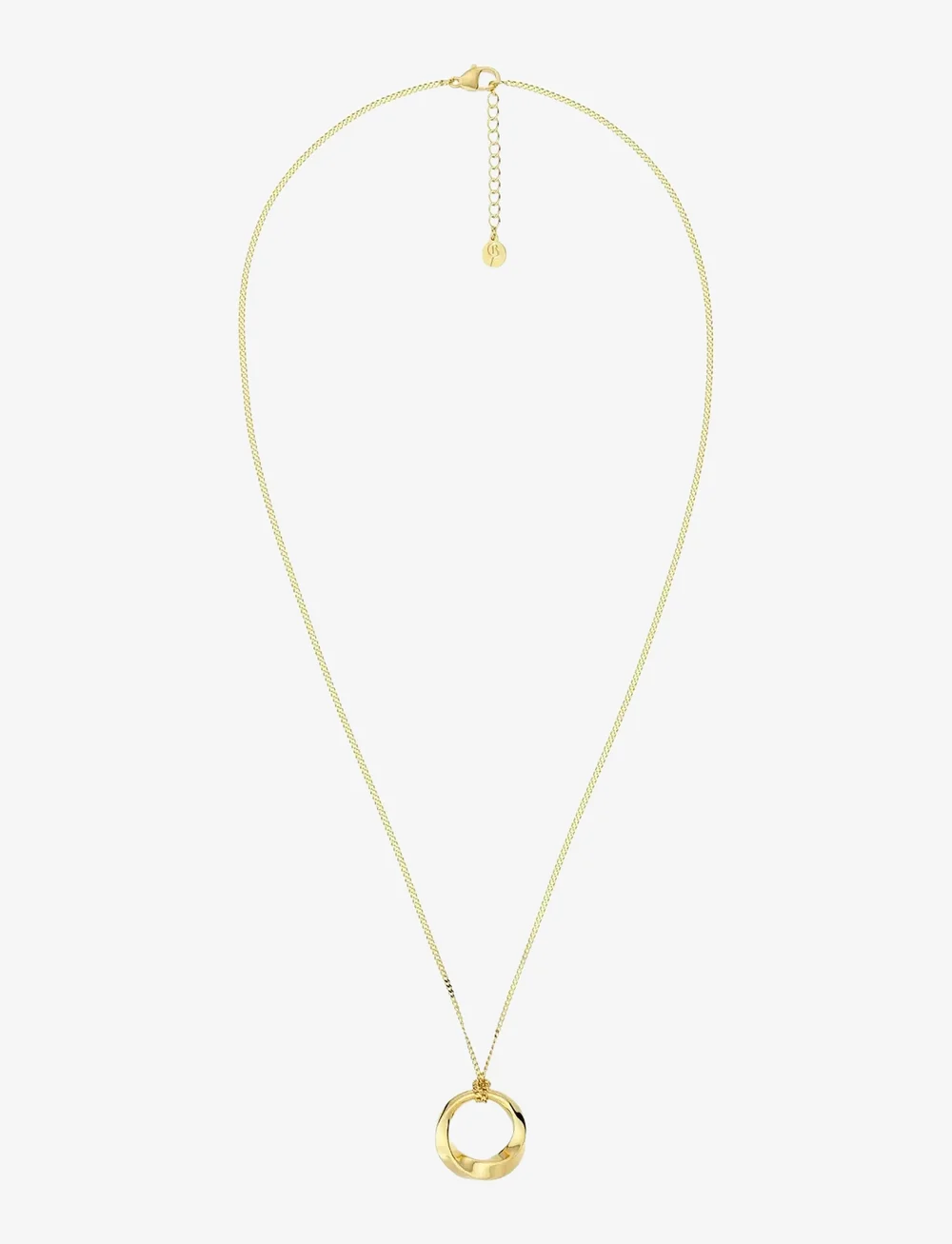 Edblad - Helix Necklace S Gold - riipukset - gold - 0