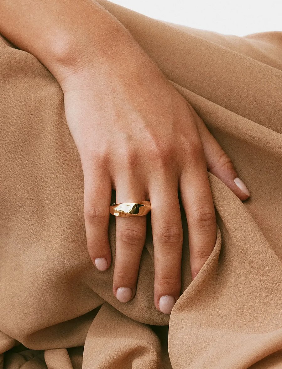 Edblad - Helix Ring Gold - sõrmused - gold - 0