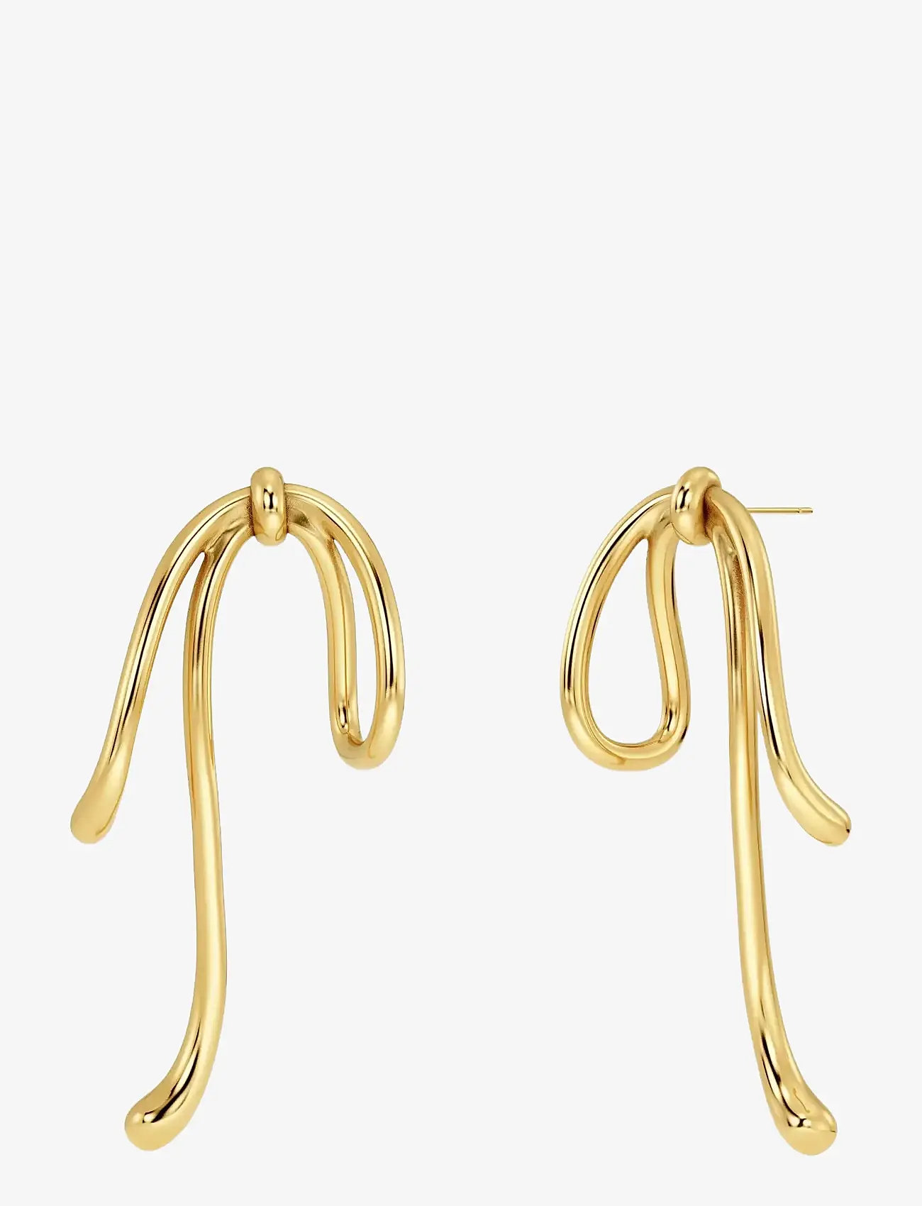 Edblad - Lace Studs Gold - Ørestikker - gold - 1