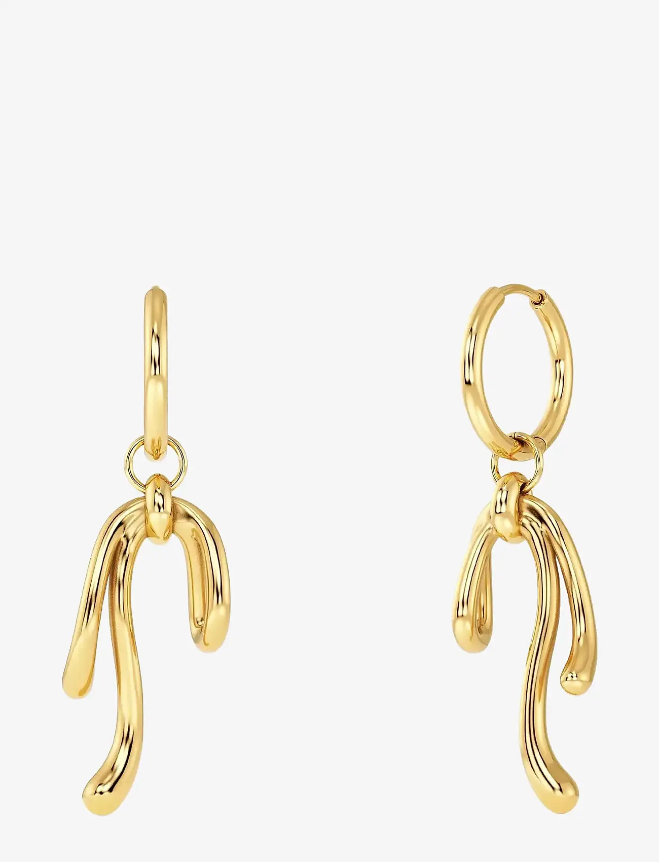 Edblad - Lace Hoops Gold - creoler & hoops - gold - 1