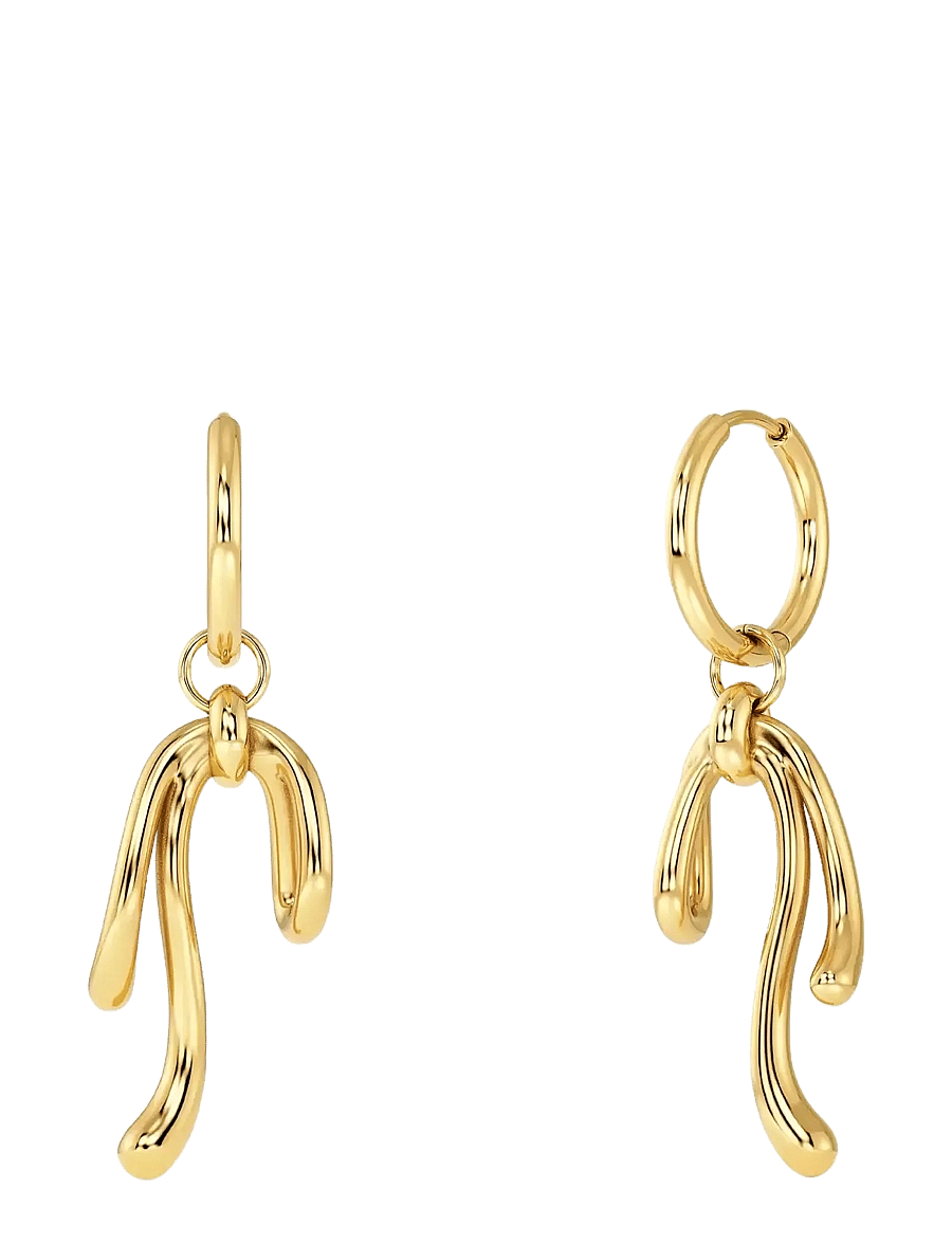 Edblad - Lace Hoops Gold - kreolen - gold - 1