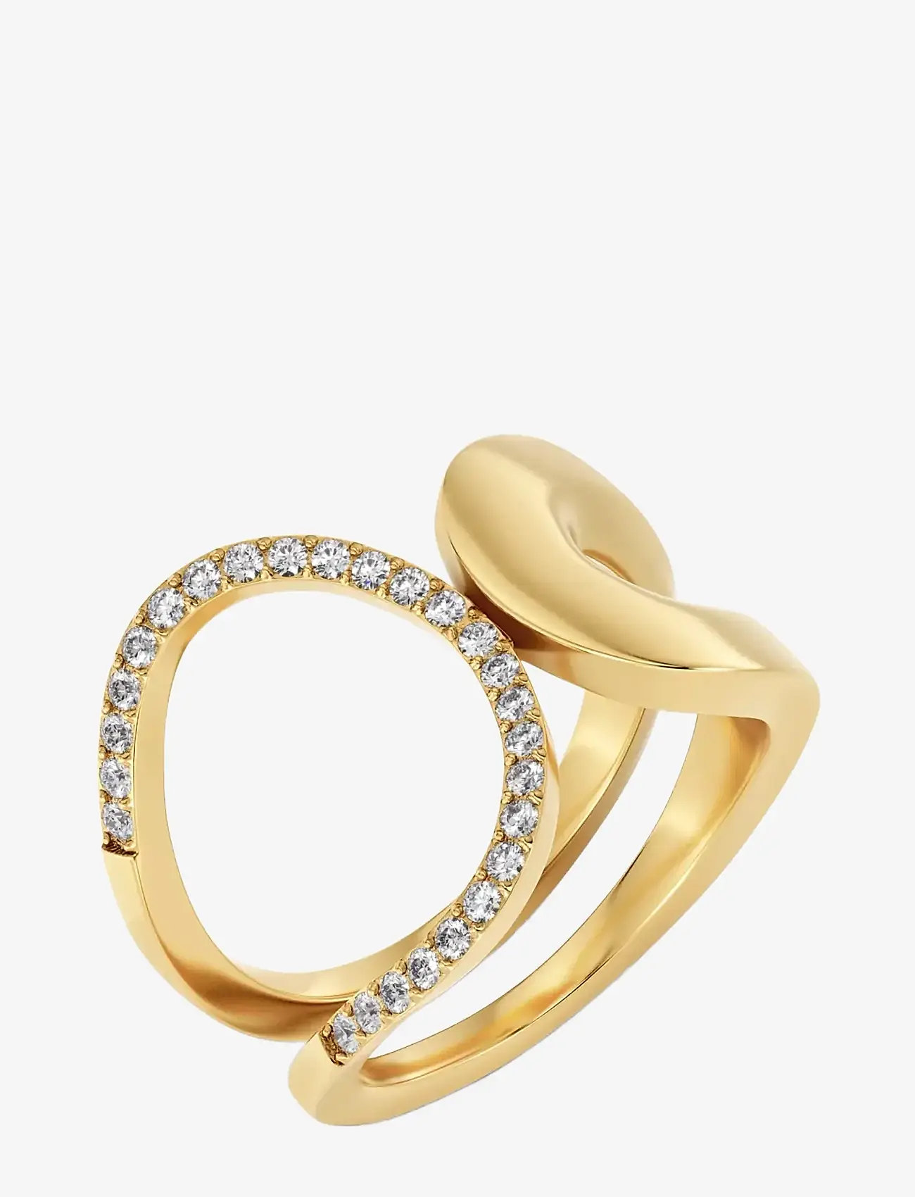 Edblad - Plié Ring Gold - ringe - gold - 1