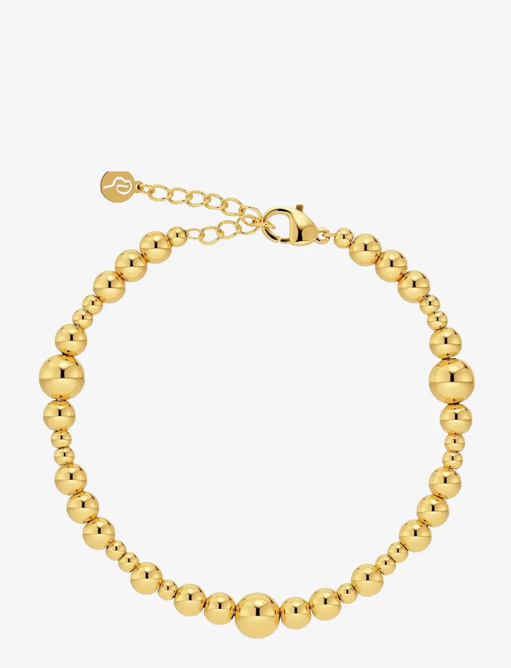 Edblad - Sphere Bracelet Multi Gold - chain bracelets - gold - 1