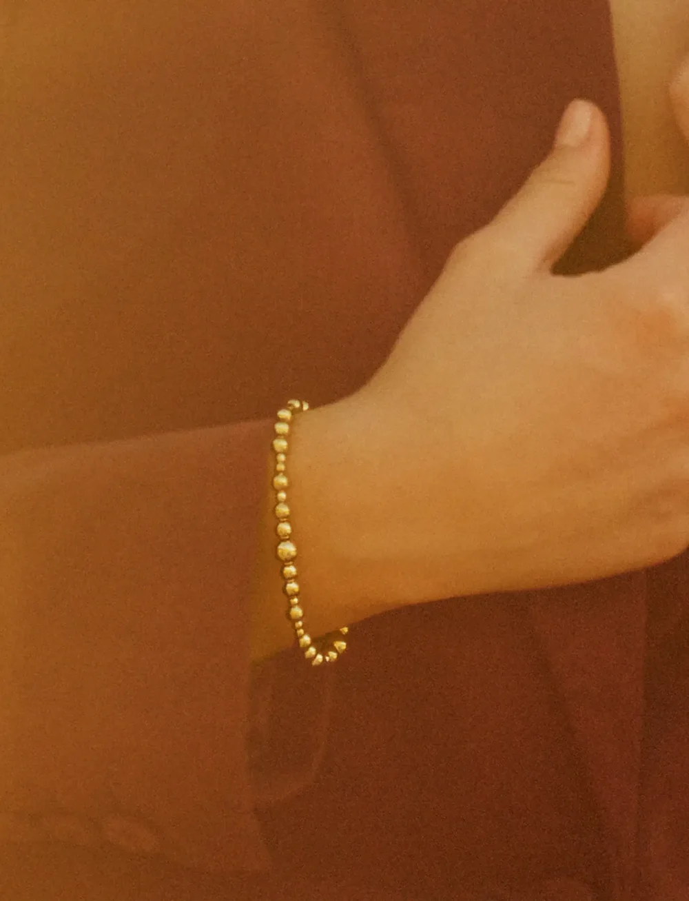 Edblad - Sphere Bracelet Multi Gold - chain bracelets - gold - 0