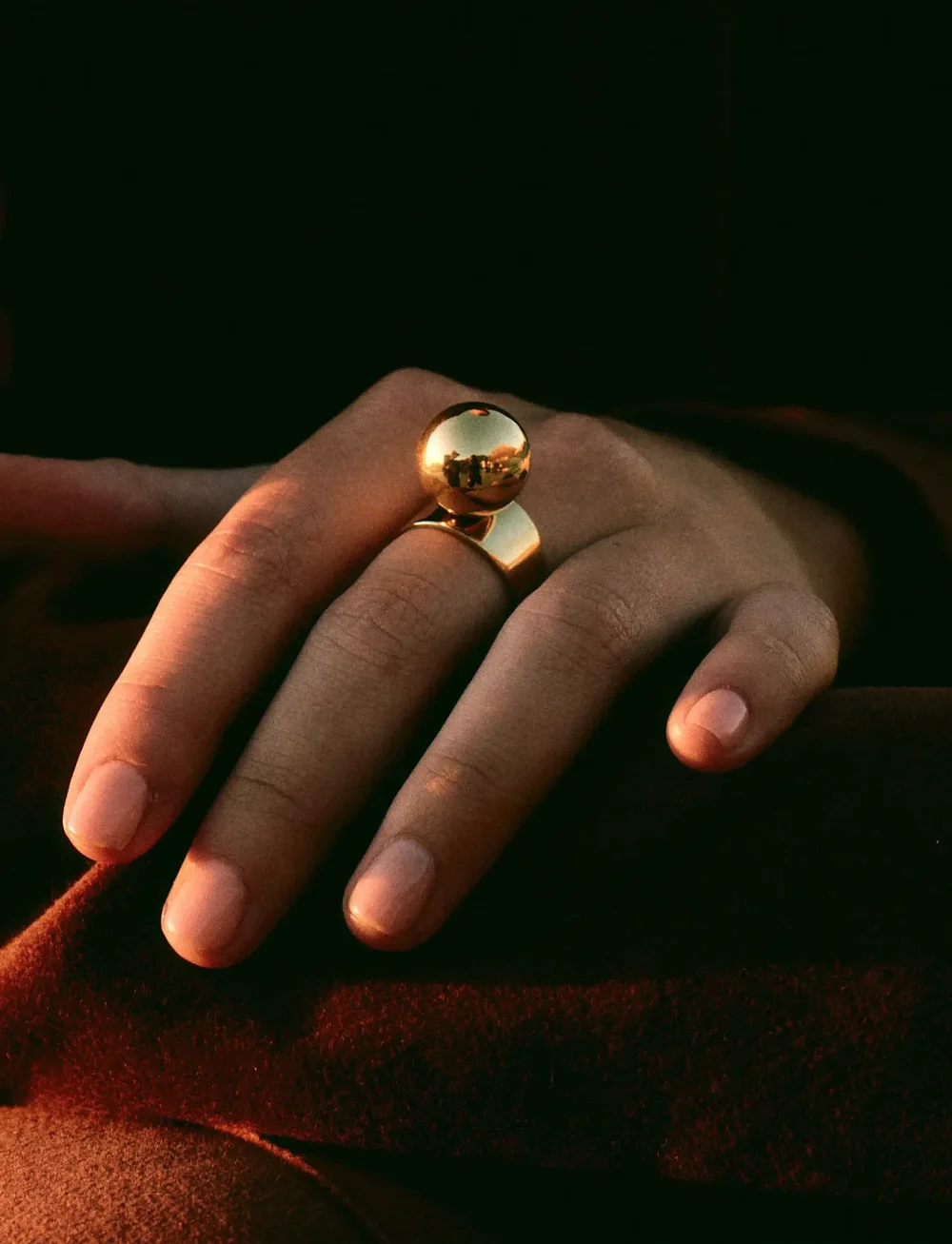 Edblad - Sphere Ring Gold - ringe - gold - 0
