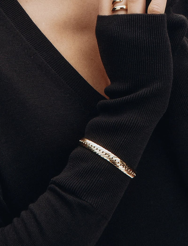 Edblad - Hera Chain Bracelet Gold - kettenarmbänder - gold - 0