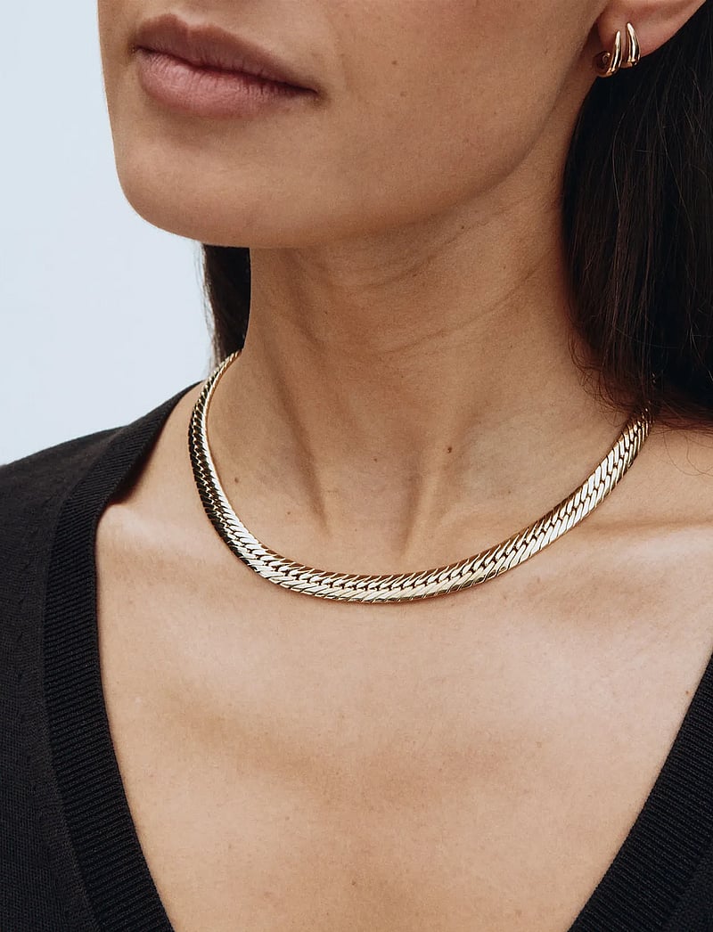 Edblad - Hera Chain Necklace Gold - halsketten - gold - 0