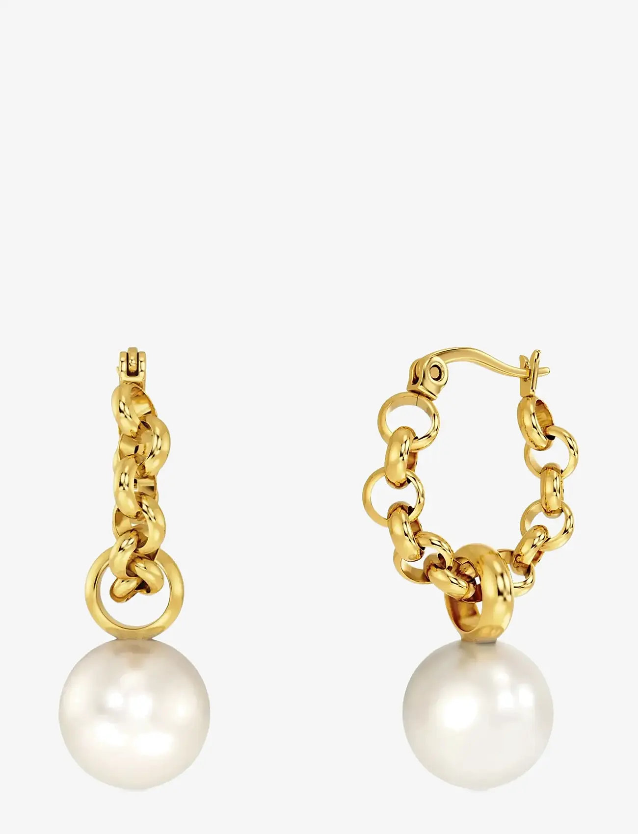 Edblad - Lexie Hoops Gold - creoler & hoops - gold - 1