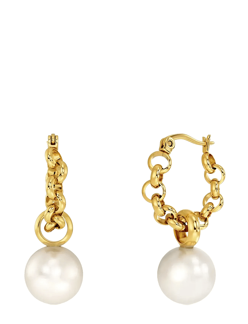 Edblad - Lexie Hoops Gold - creoler & hoops - gold - 1