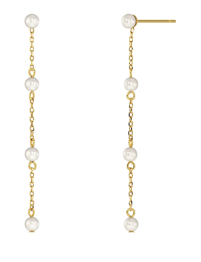 Edblad - Lilo Earrings Gold - Øreringe med vedhæng - gold - 1