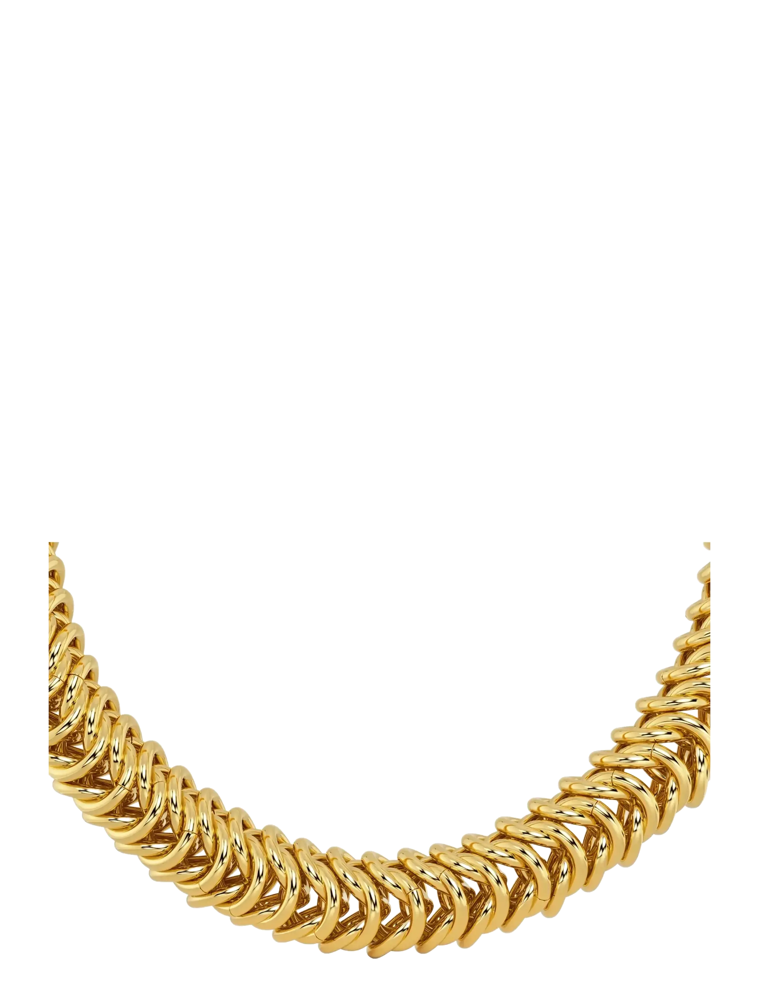 Edblad - Palazzo Chain Necklace Gold - keðjuhálsmen - gold - 2