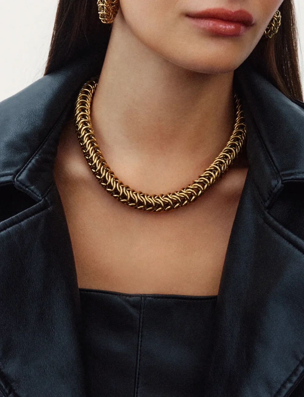 Edblad - Palazzo Chain Necklace Gold - halsketten - gold - 0