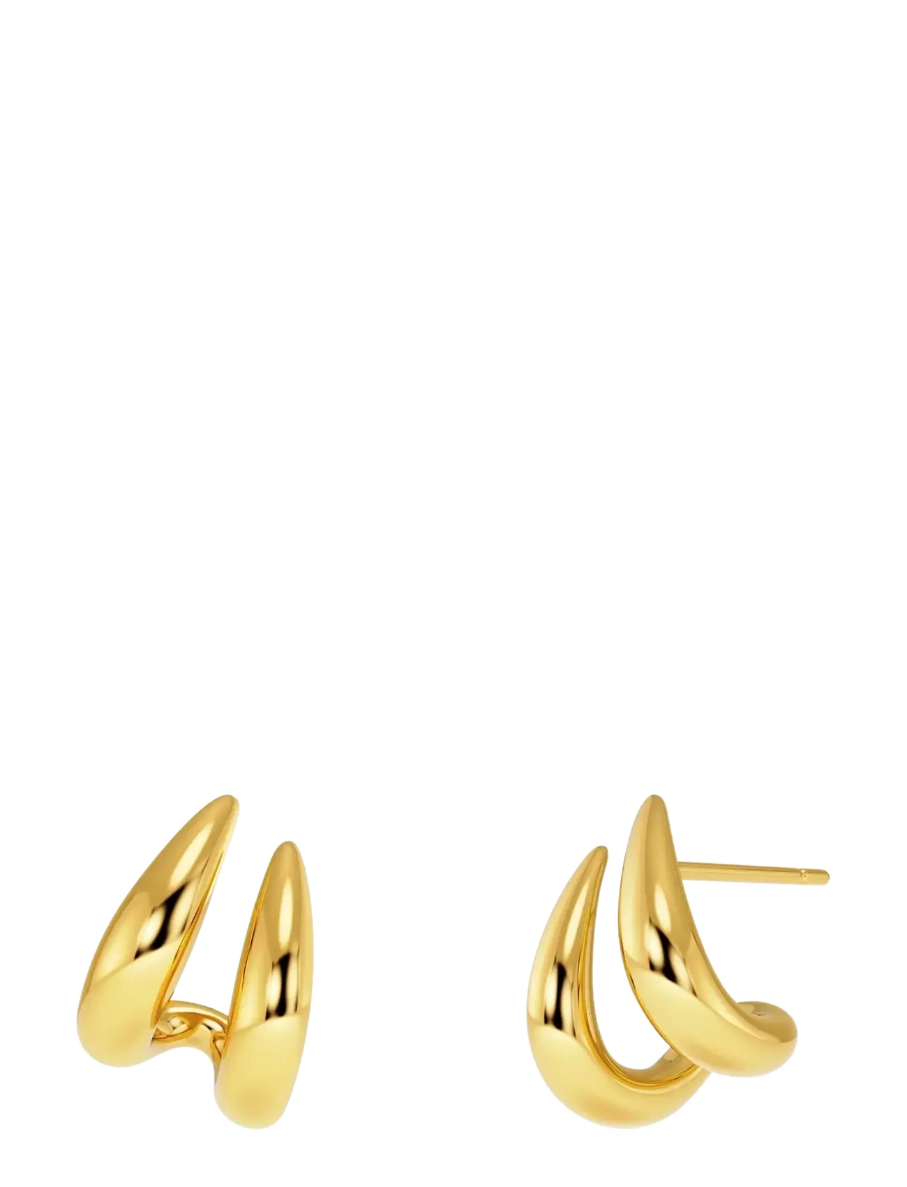 Edblad - Spire Hoops S Gold - gold - 1