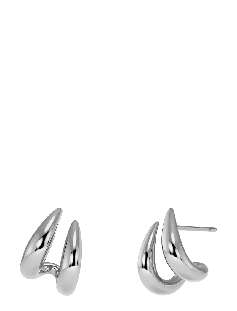 Edblad - Spire Hoops S Steel - kreolen - steel - 1