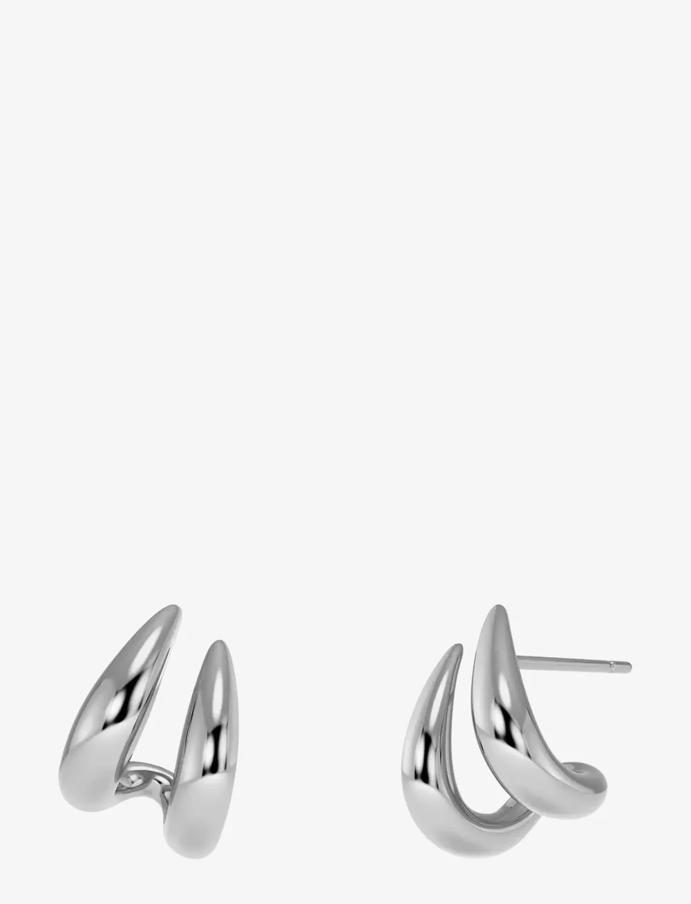 Edblad - Spire Hoops S Steel - kreolen - steel - 1