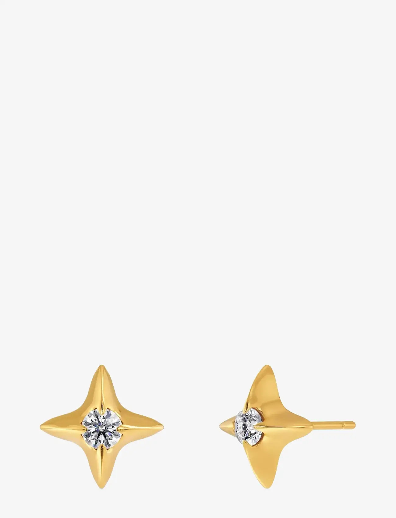 Edblad - Stellar Studs Gold - Ørestikker - gold - 1