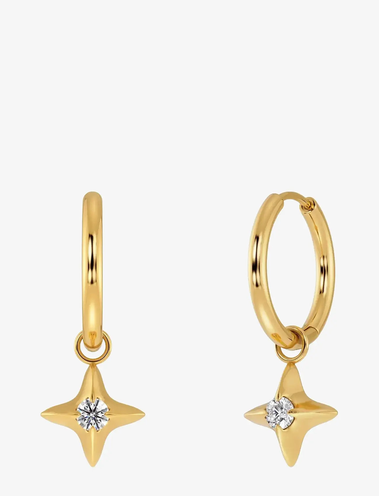 Edblad - Stellar Hoops Gold - hoops - gold - 1