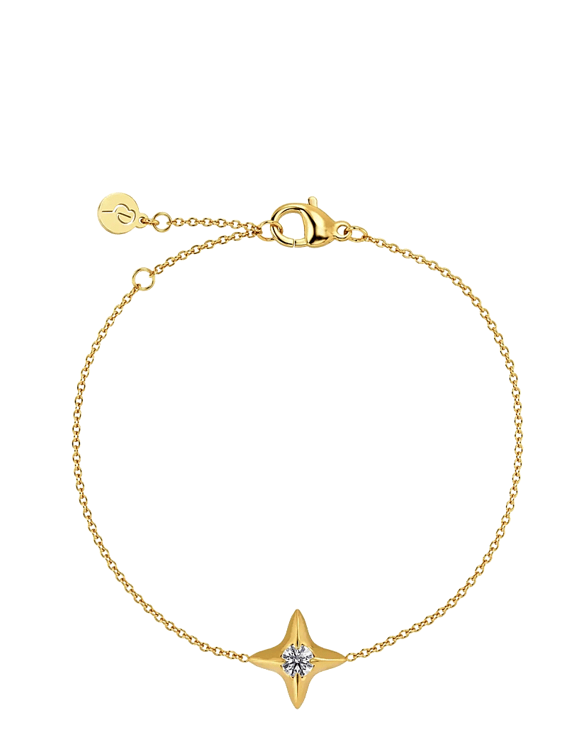 Edblad - Stellar Bracelet Gold - kædearmbånd - gold - 1