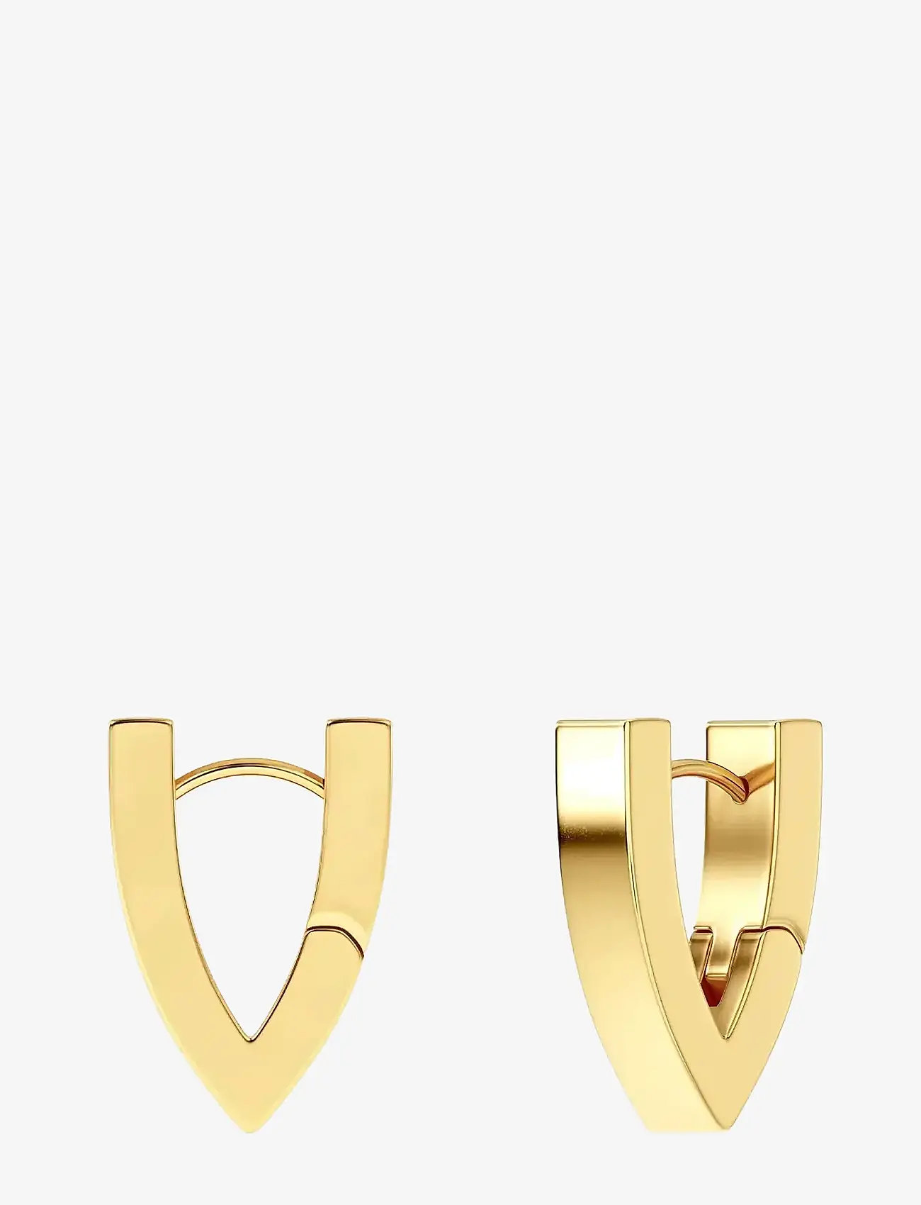 Edblad - Valley Hoops S Gold - korvarenkaat - gold - 1
