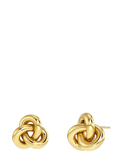 Edblad Infinity Knot Studs S Gold - Skartgripir - GOLD / gold
