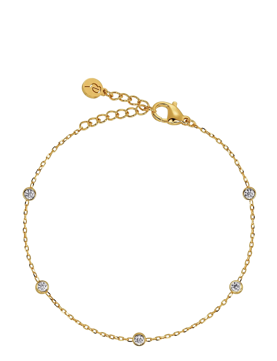 Edblad - Petite Bracelet Gold - chain bracelets - gold - 1