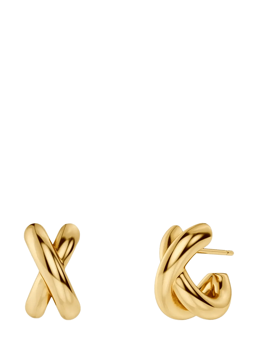 Edblad - Alexa Hoops S Gold - creoler & hoops - gold - 1
