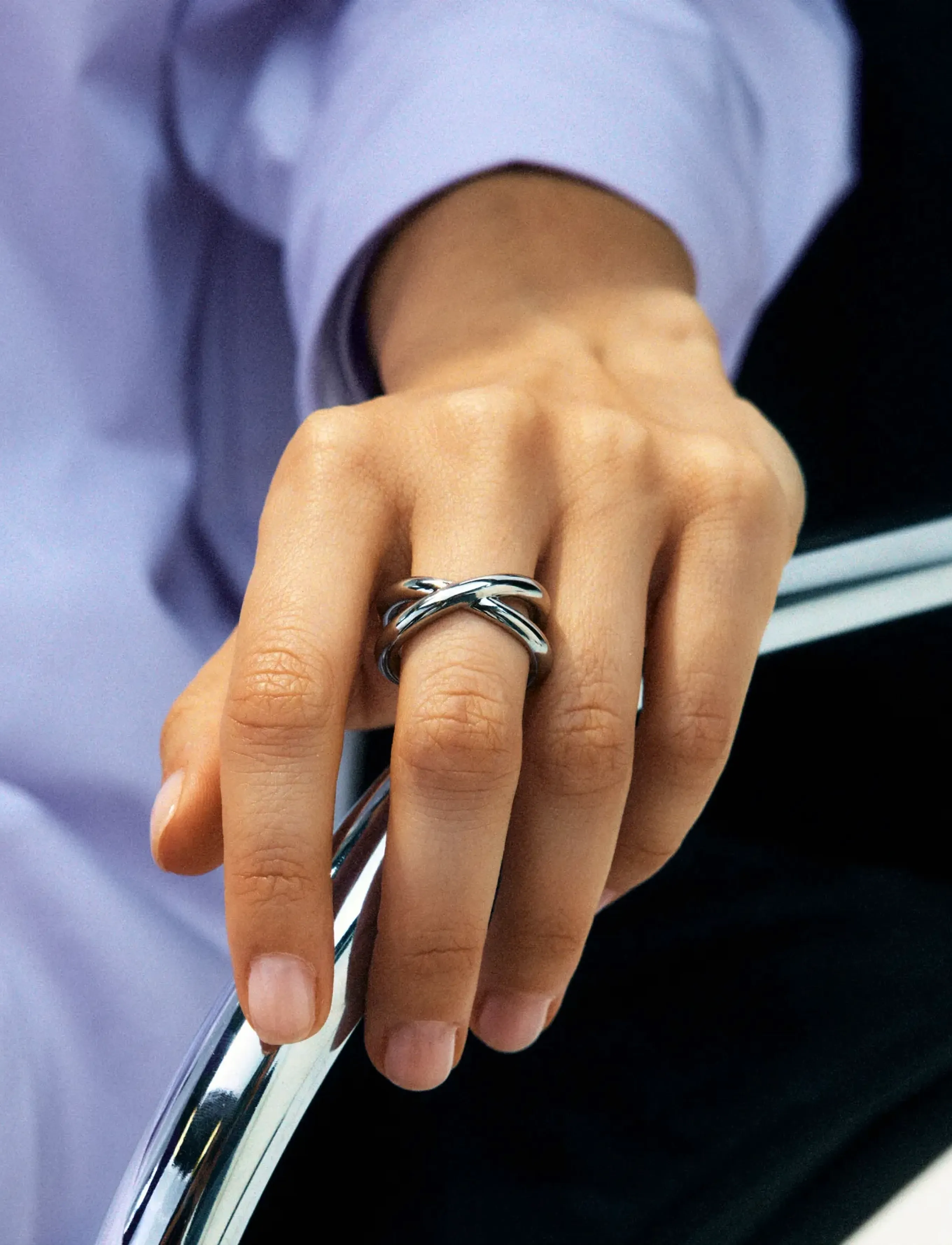 Edblad - Alexa Ring L Steel - ringar - silver - 3