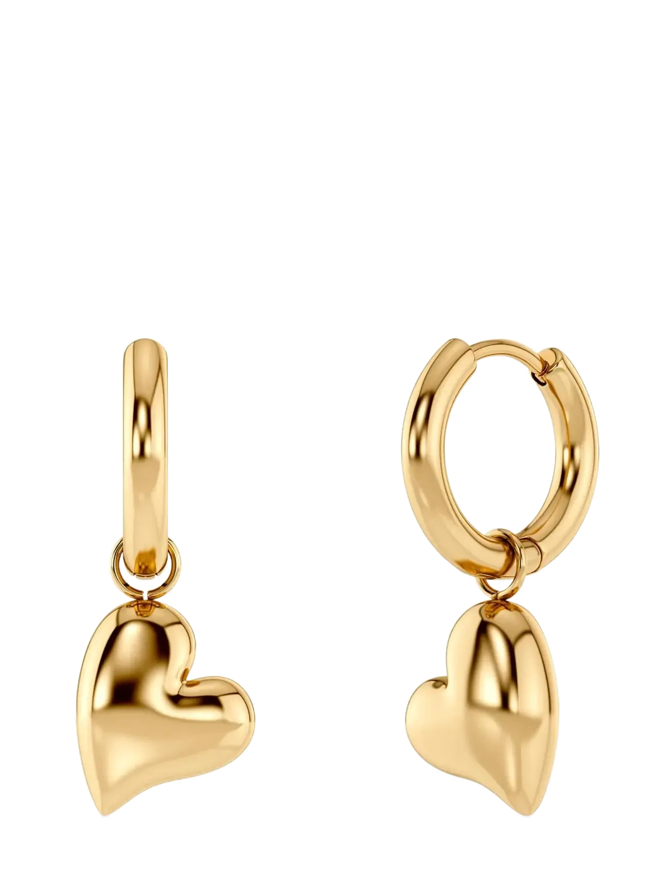 Edblad Amorina Hoops Gold, One Size, Gold, Øreringe > Creoler, Dame