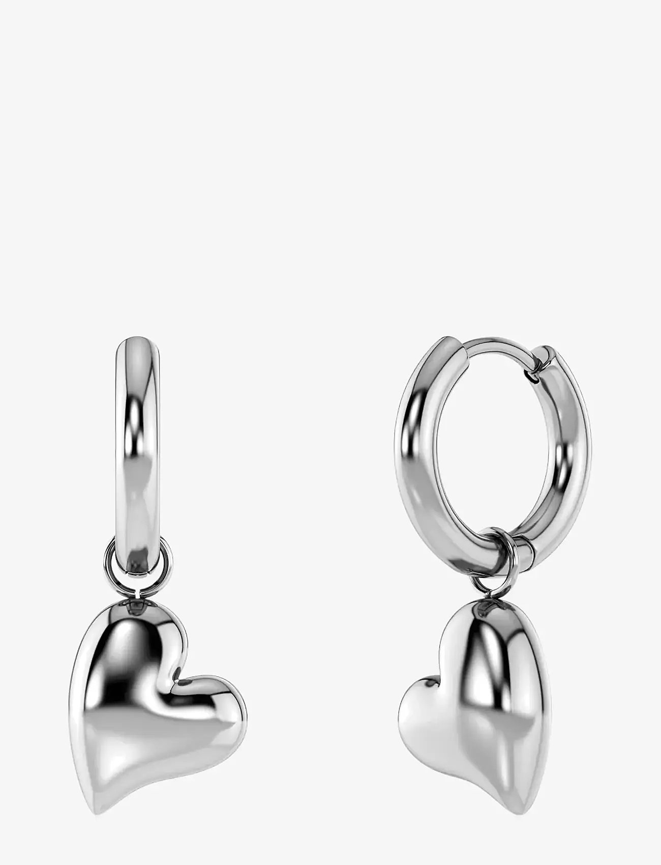 Edblad - Amorina Hoops Steel - ohrhänger - silver - 1