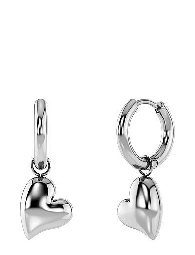 Edblad Amorina Hoops Steel - Jewellery - SILVER / silver