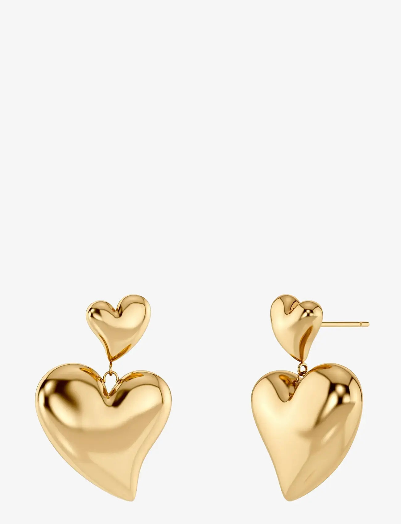 Edblad - Amorina Earrings Gold - studs örhängen - gold - 1