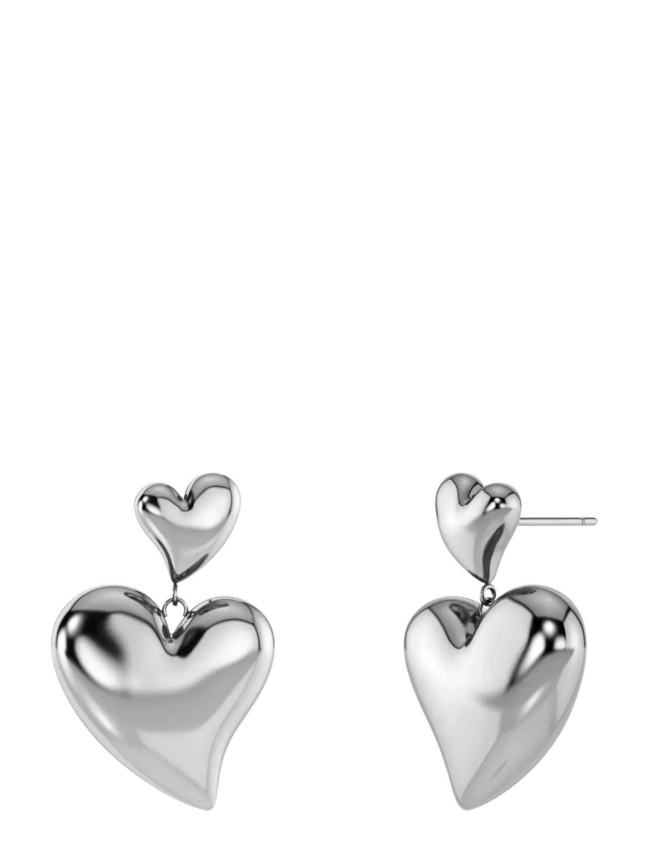 Edblad Amorina Earrings Steel, One Size, Silver, Øreringe > Ørestikker, Dame