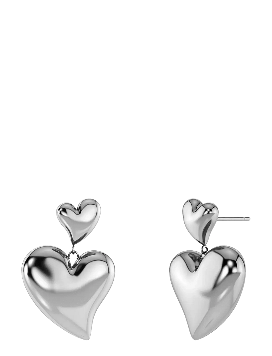 Edblad - Amorina Earrings Steel - ohrhänger - silver - 0