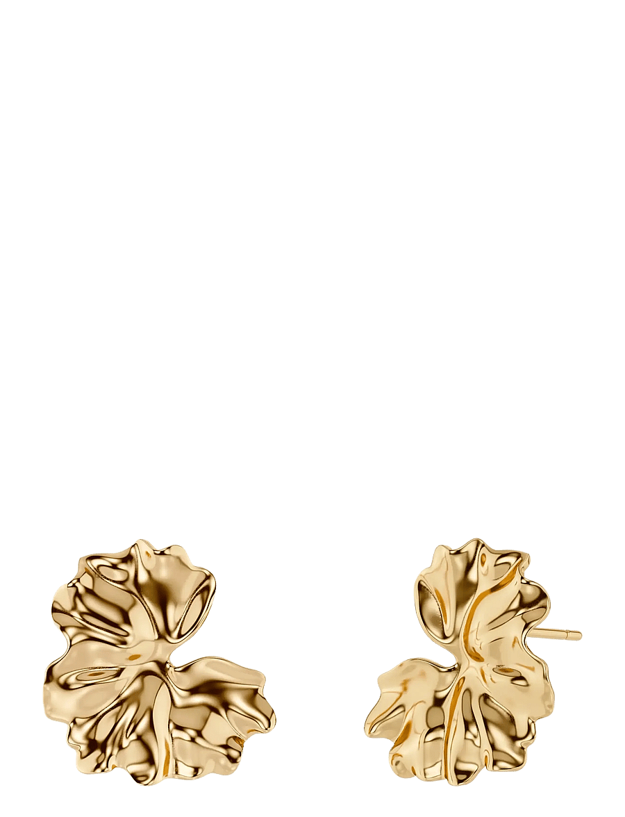 Edblad - Gerana Studs L Gold - gold - 1