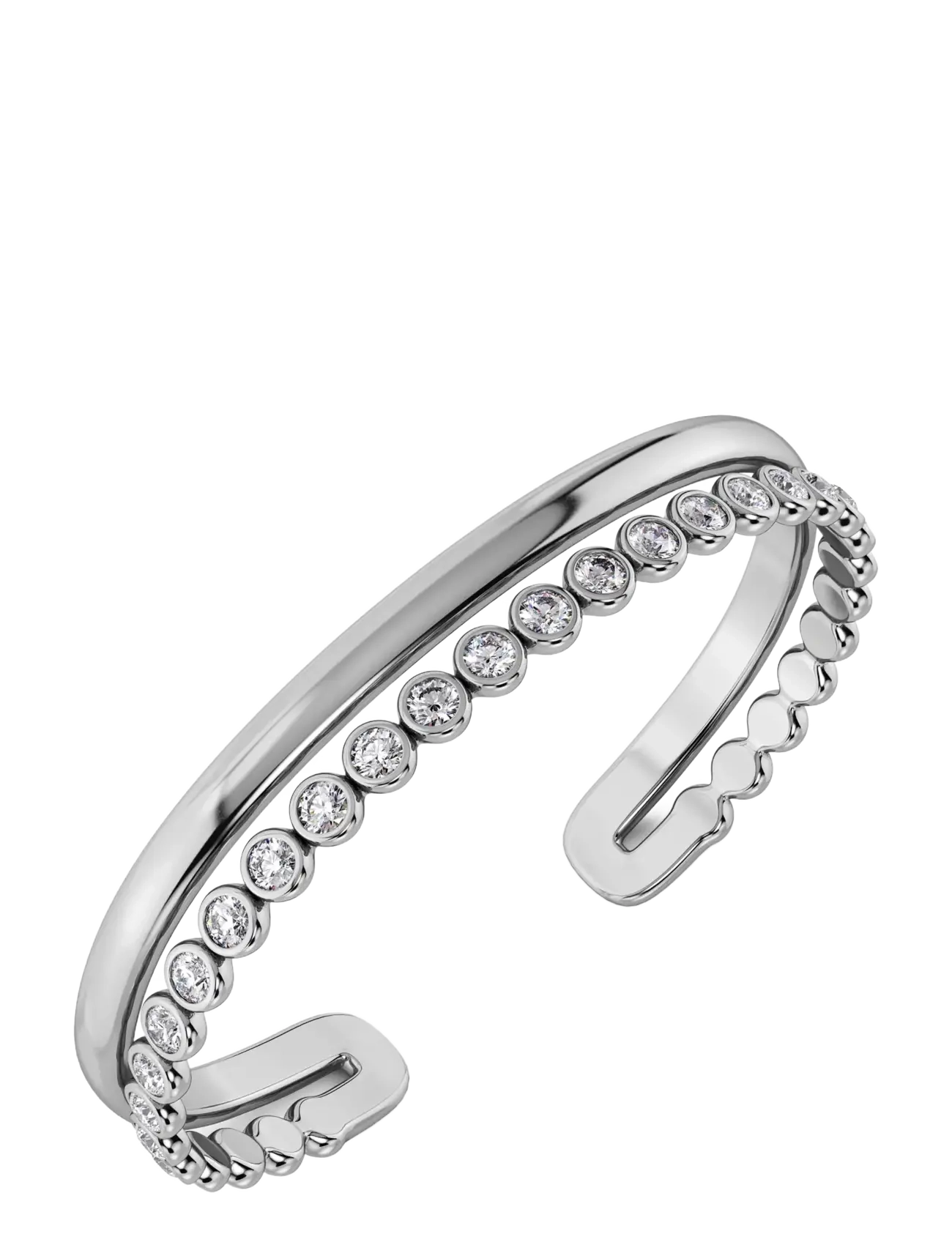 Edblad Grace Bangle Steel - Armreife - SILVER / silver