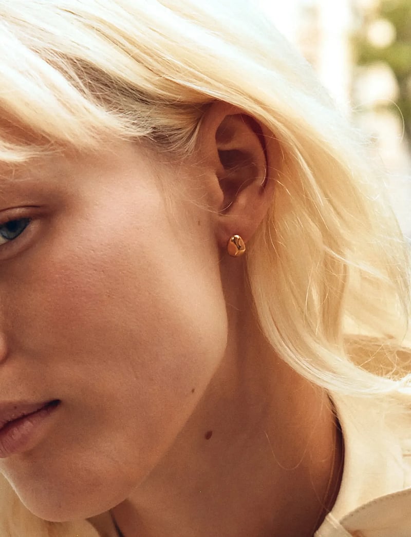 Edblad - Leora Studs Gold - ohrstecker - gold - 1