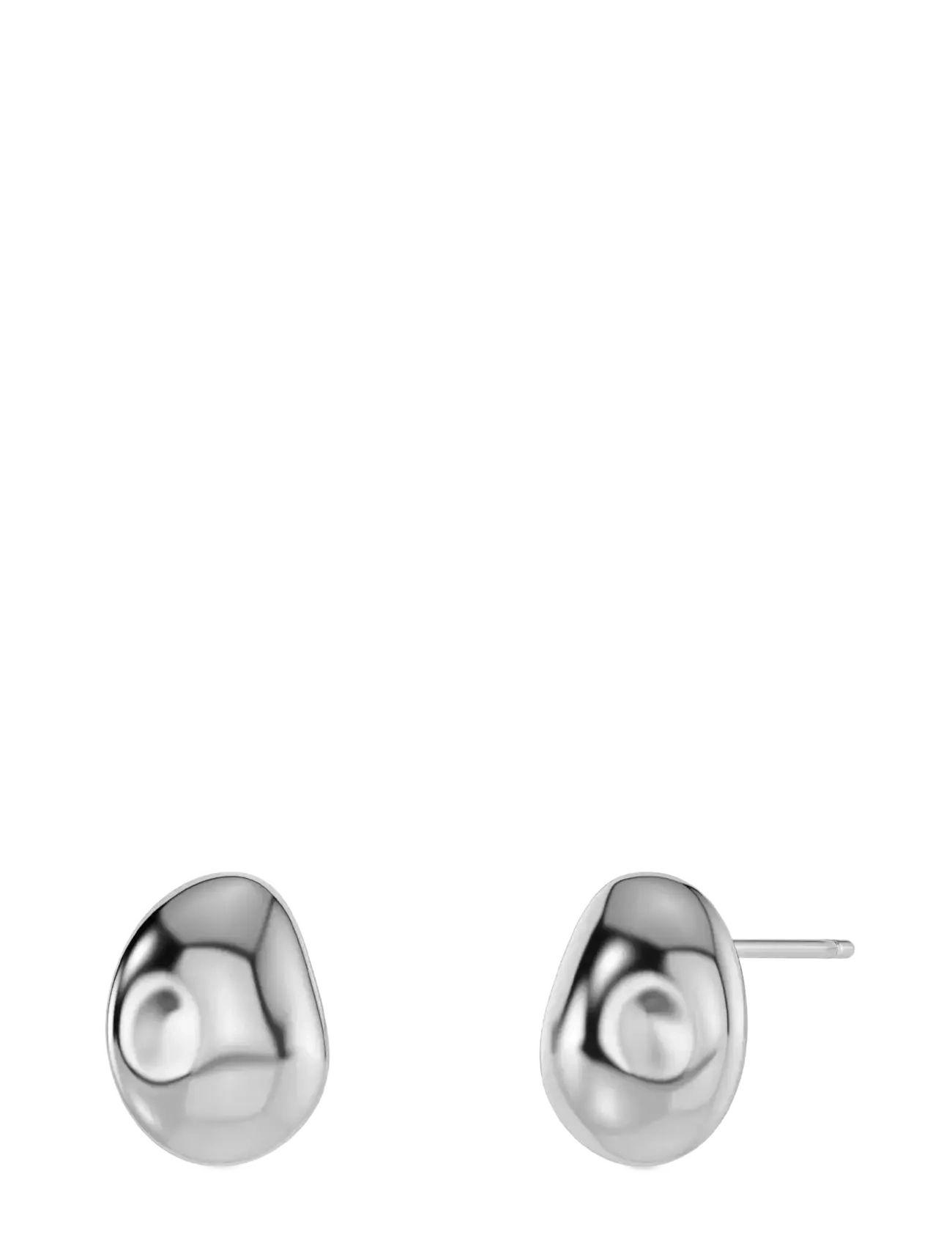 Edblad Leora Studs Steel, One Size, Earrings, Silber - Studs, Frauen
