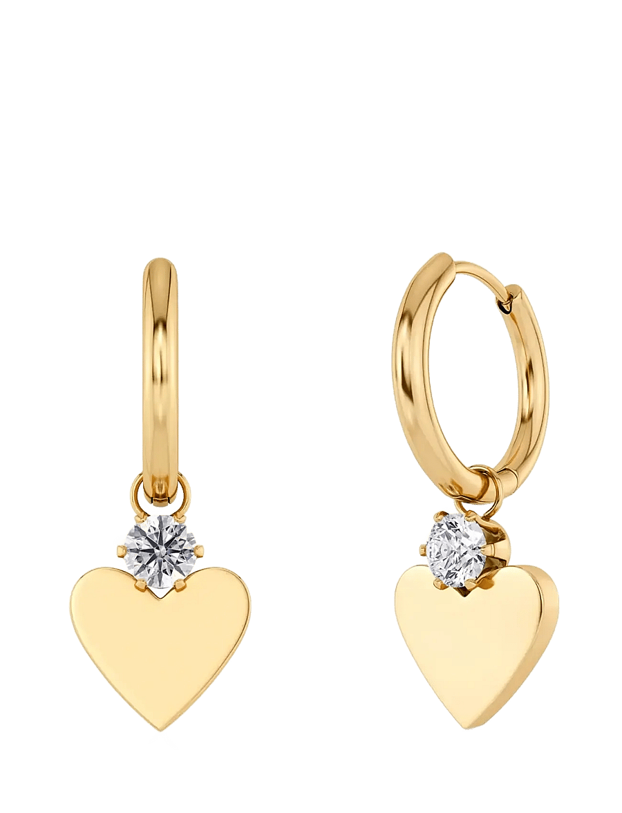 Edblad - Love Spark Hoops Gold - ohrhänger - gold - 1