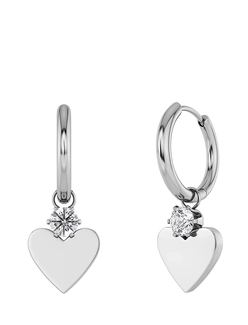 Edblad - Love Spark Hoops Steel - ohrhänger - silver - 0